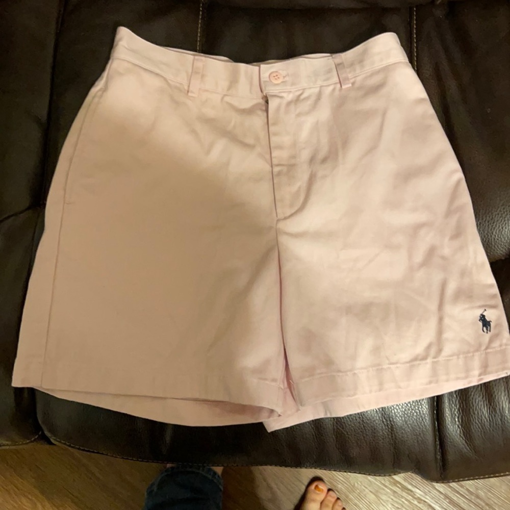 Pink Ralph Lauren shorts